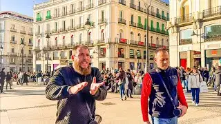 When are you going to stop running from God? | Madrid plaza