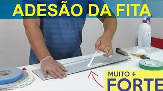 Como aumentar DRASTICAMENTE a força da fita dupla-face no ACM?