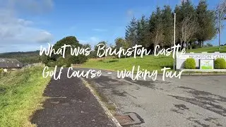 Tour of the old Golf Course in South West Scotland Brunston Castle - Did you work or play here? 