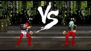 Sprite Battle - Iori Yagami vs Remy