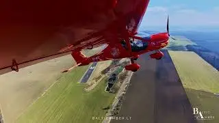 Footage of BalticAmber @ Barysiai aeroclub (EYSB)