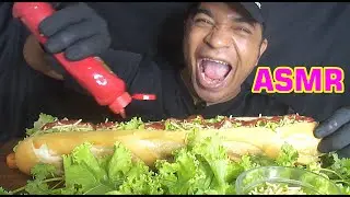 ASMR - Northeastern Super Hot Dog from Brazil - 브라질의 북동부 슈퍼 핫도그