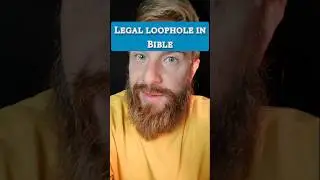 Legal Hack Found in Bible #legal #hack #loophole #religion