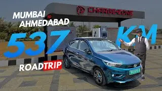 Tata Tigor EV and a 537 km RoadTrip | ChargeZone Network