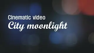 City moonlight -  Cinematic video filmed with Canon 700D/T5i