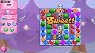 Candy crush saga level 984  No boosters 😱😱 Delicious ⭐⭐