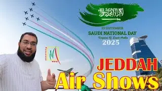 A Beautiful Evening by the Sea: The 95th Saudi National Day Air Show in Jeddah