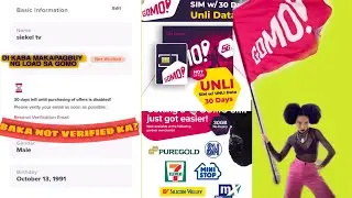 GOMO HOW TO VERIFY  GOMO SIM CARD EMAIL VERIFICATION IS NEEDED TO BUY PROMO IN GOMO APPS STORE
