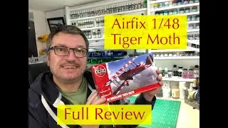 Airfix 1/48 Tiger Moth I Kit Review I