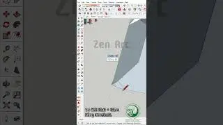 Vẽ Mái Đình + Chùa Bằng Plugin Curviloft. #shorts #youtubeshorts  #enscape #sketchup #plugin #tips