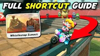 Full Shortcut Guide for WHISTLESTOP SUMMIT (with Controller Display) | Mario Kart World