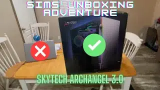 Распаковка готового игрового ПК Skytech Archangel 3.0