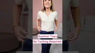 Best Petite Tops for Summer 2025 #summerfashion #petite #over50