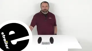 etrailer | Review of Adarac Side Rail Mounting Plates Bolt On Accessories - A53NG