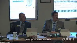 Select Committee on School Facilities, August 22, 2024 - AM