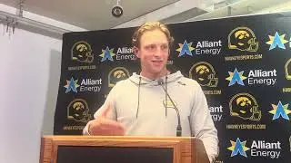 Iowa Football: Mark Gronowski talks about dominant win over Nebraska 