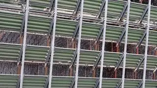 Calpine Geothermal Power Plant Condenser Cooling Tower (Calpine 16 - Quicksilver)
