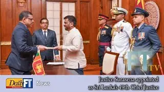 Justice Surasena appointed as Sri Lanka&rsquo;s 49th Chief Justice