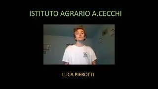 Luca, creativo studente del quinto anno!
