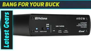 PreSonus AVB-D16: идеальный мост для бесшовного звука AVB и Dante