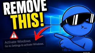 How to Remove the “Activate Windows” Watermark! 🔥 | Windows 10 & 11 for free 