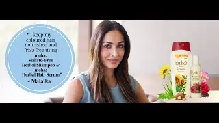 Malaika Arora swears by moha: Sulfate-Free Herbal Shampoo for her haircare regimen.