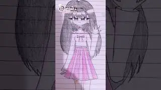 Draw My Oc 🩷🌷suscribe@Draw-meta #drawing #anime
