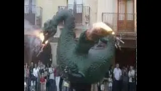 Drac Lo Carranco Bilandó, Festa de la Colla de Diables de Cervera Carranquers 2012