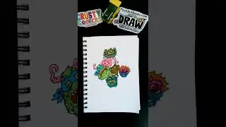 Смотрите, как я рисую уродливого Бакстера Стокмана из #teenagemutantninjaturtles #tmnt #crustygoo...