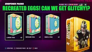 SUGAR RUSH EGGS! CREATED MORE EGGS CAN WE GLITCHY & PRO STAR FANTASY PACK, Madden 23 Ultimate Team