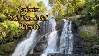 Cachoeira Bela Vista do Sul, Mafra SC. Aventura de fusca.