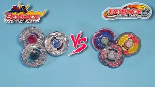 Zero G Synchrome vs 4d Beyblade | Shogun Steel vs Metal Fury