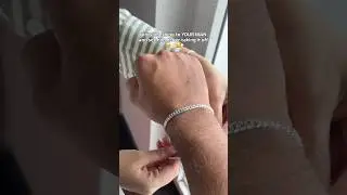 look how he&rsquo;s flexing 🥰| silver, bracelet,men bracelet,for him,gift ideas,couple goals, daily wear