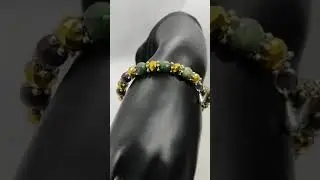 video bracciale dorato e bicolore