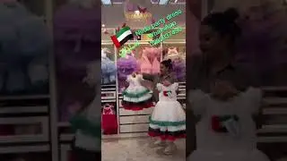 UAE National day special dress for kids 🇦🇪😍🥰#uae #nationalday2022 #emirati #shorts #kids #frock