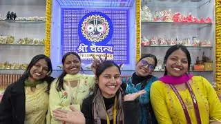 Basant panchami vlog🌼🌼 | #iskconlucknow #aditiaryavlog #basantpanchmi