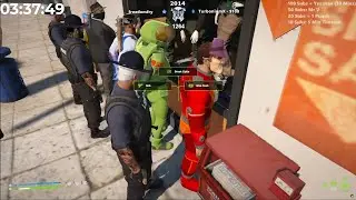 SBSO Storms Clothing Store to Arrest Teshi Gang Members!