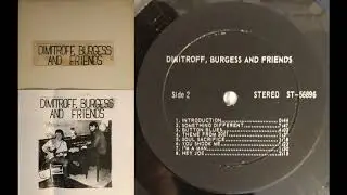 DIMITROFF, BURGUESS and FRIENDS &ndash; [B6] You Shocked Me [Canada 1971]