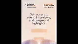 Unchained Summit 1 - 2 May, 2026, W Dubai, The Palm | Media Partner | crypto.news