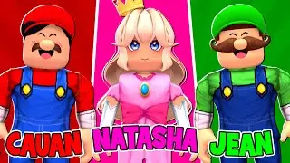 O TRIO VIROU o SUPER MARIO BROS no ROBLOX!