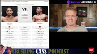UFC Fight Night Vegas 11 Randy Costa vs Journey Newson Fight Breakdown and Prediction