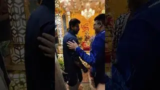 #srk at Tseries office for Ganpati Darshan with#bhushankumar & #sandeepreddyvanga #shorts