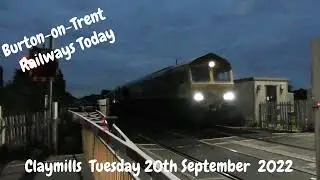Claymills Level Crossing September 20th 2022