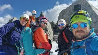 Rifugio Torino Monte Bianco Courmayeur, anello del Colle del Gigante e del Col des Flambeuax