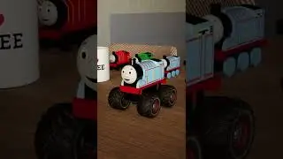 Thomas & Friends Train Toy Monster Truck #shorts