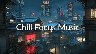 Urban Rain Reflection Lo-Fi | Calm