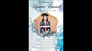 Funeral sevice of the Late Kiyaura Kanniah