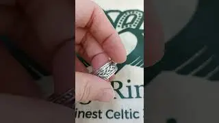 Men's Heavy Celtic Knot Ring in Silver