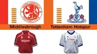 FIFA 2003 | Premier League | Middlesbrough vs Tottenham Hotspur (R1)