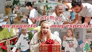 🇺🇸 Vlogmas 🎄visita SORPRESA 🤭 nos llega un PAQUETE muy especial + un golpe de FE 🙏